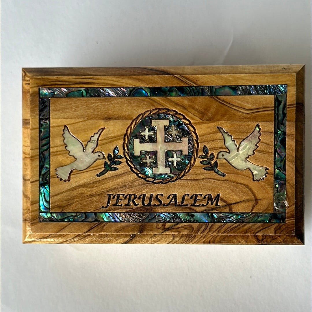 Jewelry/Rosary Box (Mother of Pearl)