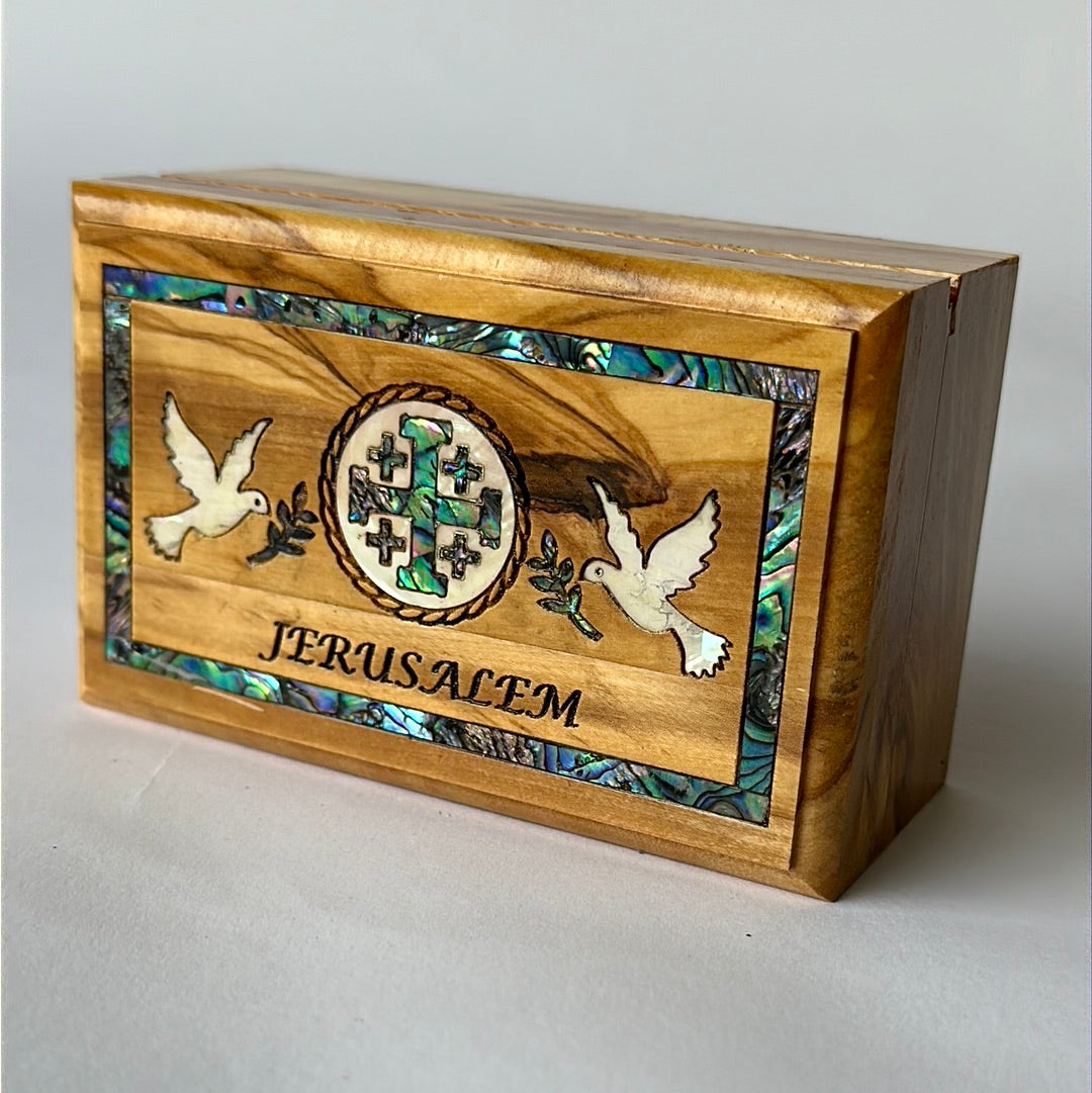 Jewelry/Rosary Box (Mother of Pearl)