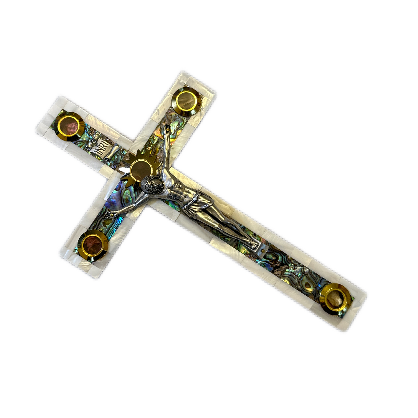 Mother of Pearl Cross (L)